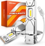 SEALIGHT H3 LED Fog Light Bulb, 30,000LM 800% Upgrade 6500K H3LL H3 LED Bulb, Long-Lasting Fog Lights, 1:1 Size Compact Design, Clearance Light Marker Light