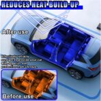 Car Windshield Sun Shade, Foldable Automotive Front Window Heat Blocking Sun Shield, Universal Reflective Vehicle Interior Protective Cover for Car, SUV, Truck (65×36 inch) - Image 4