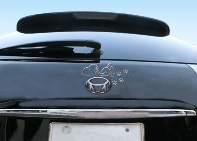 Basic Standard Snoopy Emblem Sticker 3D 3D Car Custom Decoration Character Stylish Cute Snoopy Nap - Image 2