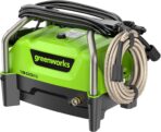 Greenworks 1900 PSI (SGS Certified) 1.2 GPM 13Amp Portable Compact Electric Pressure Washer, Power Washer for Cars, Driveways, Patios, Patio Furniture & Around Pools