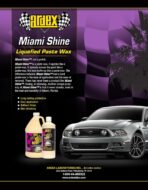 Ardex Miami Shine One Step Car Wax 32 oz - Professional Car Detailing - Easy On/Off Application - Heat & Salt Resistant - Image 2