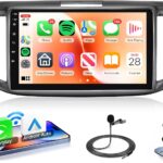 Rimoody 4G+64G Android 13 Car Stereo Radio for Honda CRV 2012-2016, Wireless Carplay Andorid auto GPS 5G-WiFi 9'' Touchscreen Bluetooth FM/RDS EQ-32 SWC Backup Camera