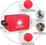 330 Piece First Aid Kit, Premium Waterproof Compact Trauma Medical Kits for Any Emergencies, Ideal for Home, Car, Travel, Camping, Hiking, Truck, Office, Sports (Medium) - Image 3