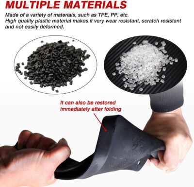 Powerty Mud Flaps Splash Guards for 2019-2023 2024 Subaru Forester Accessories, Mudflap Front and Rear Fender Flares ABS Mud Guard 4PCS for Forester 2019-2024 (NOT for 2025 Forester) - Image 4