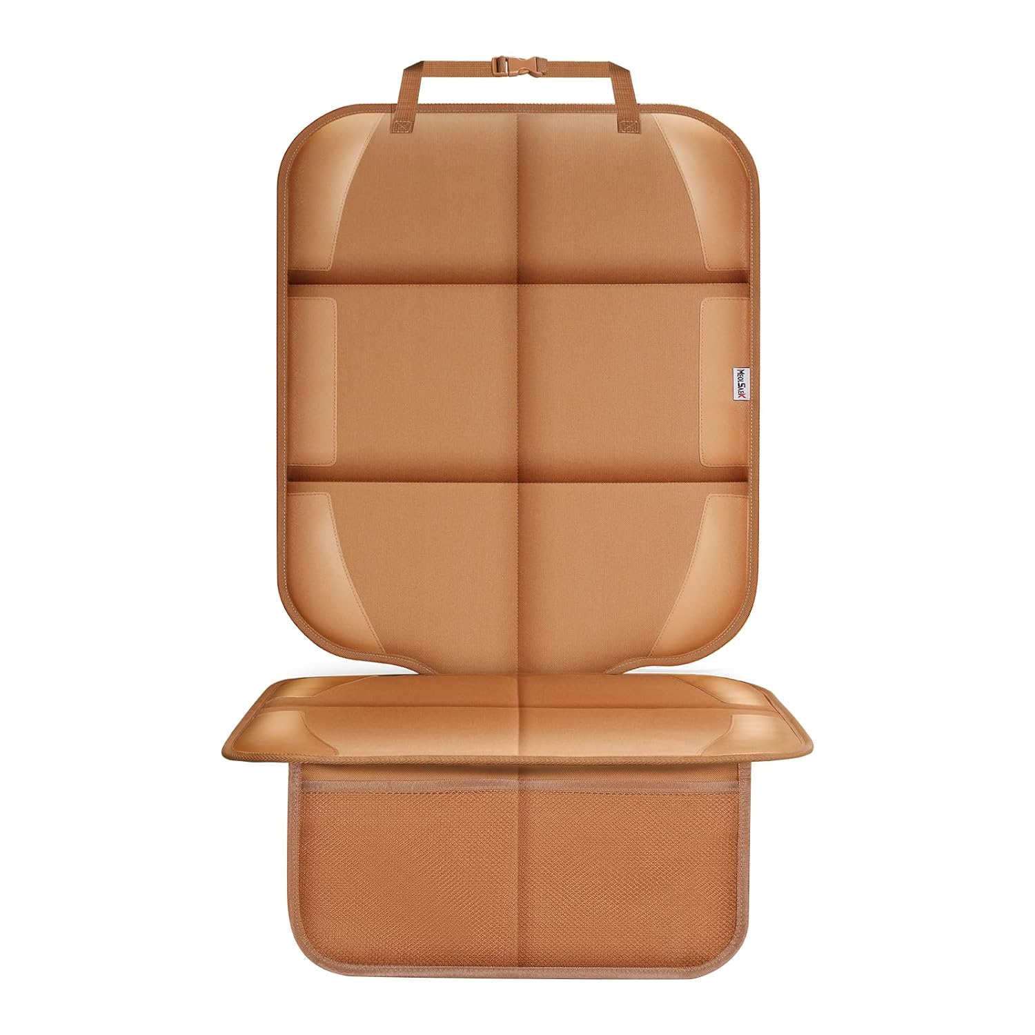 71mhxDau2yL._SL1500_.jpg Meolsaek Car Seat Protector for Child Car Seat, Durable 600D Fabric Waterproof Car Seat Cover with Thick Pad Non-Slip Backing,No Imprints (Tan-1 pc) - Image 1