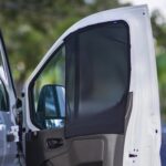 Magnetic Car Side Window Sunshade for Camper Vans Passenger Vans Front Window Shade for Driving Large Size Fit Benze Sprinter, Promaster Cargo Van, Ford Transit