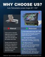 2026 Single Din Car Stereo with Wireless Apple CarPlay & Android Auto, 7-inch HD Motorized Flip Out Touchscreen Head Unit, Upgrade Type-C Fast Charge/USB/Bluetooth 5.1/DSP/AM/FM Radio Receiver - Image 7