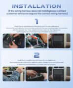 8-Core 4G+64G Qual-comm Snapdragon chip Car Radio for Ford Escape 2007-2012, Rimoody Car Stereo Carplay Android Auto 3D car Model Display GPS WiFi 9 Inch IPS Touchscreen Mirror Link Camera - Image 6