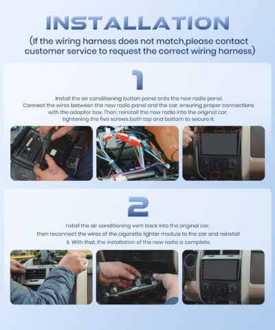 8-Core 4G+64G Qual-comm Snapdragon chip Car Radio for Ford Escape 2007-2012, Rimoody Car Stereo Carplay Android Auto 3D car Model Display GPS WiFi 9 Inch IPS Touchscreen Mirror Link Camera - Image 6