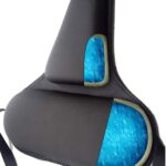 Tektrum Orthopedic Firm Gel Foam Back Support Lumbar Cushion for Home/Office Chair, Car Seat - Best for Back Pain, Sciatica, Tailbone Pain Relief, Improve Posture - Black (TD-GS1507-BLK)