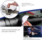 AAwipes Lint Free Wipes Cleanroom Wipes Nonwoven Auto Paint Prep Cellulose/Polyester Blend (9"x9" 300 Pcs, 56 GSM) General Purpose Lab Use (NW05609) - Image 5