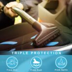 Car Seat Cover for Baby Child Car Seats, Shynerk Auto Car Seat Protector for Under Car Seats to Protect Automotive Vehicle Leather and Cloth Upholstery - Waterproof and Dirt Resistant - Image 6