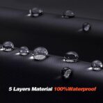 Minivan Car Cover for Dodge Grand Caravan 1984-2026 100% Waterproof All Weather, Heavy Duty Outdoor Full Exterior Covers Rain Sun Wind UV Protection. - Image 5