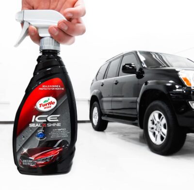 Turtle Wax ICE Seal N Shine, Car Wax Sealant, High Gloss Shine, Insane Water Beading and Durable Paint Protection, Carnauba Wax Infused, For Paint, Wheels, Glass, Plastics and More, 16oz (Pack of 1) - Image 4