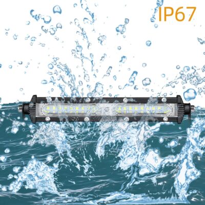 STDYSUN Ultra Slim Single Row LED Offroad Driving Fog Lights Bar 2Pcs 7Inch Waterproof Auxiliary Work Lights Grille Lights Bar fit for Motorcycle Truck Trator ATV UTV Golf Cart Boat Cars - Image 5