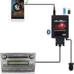 Bluetooth Car Kit, Car Audio USB AUX Input Adapter Built-in Bluetooth 5.0 for Toyota Camry Tacoma Corolla Tundra 4runner RAV4