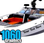 Custom Vinyl Boat Numbers & Letters (Two Decals) Marine Lettering Stickers - Image 12