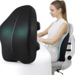 Lumbar Support Pillow for Office Chair Back Support Pillow for Chair Car Seat Back Support Ergonomic Back Chair Pillow Desk Chair Back Cushion for Back Pain Back Rest Pillow Lumbar Back support
