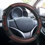 18 Inch Truck Steering Wheel Cover Leather Wheel Semi-Truck Comfy Grip Cover Anti Slip Car Accessory, Fits Rv, Big Rig and Classic Car(Red, Classic Style) - Image 8