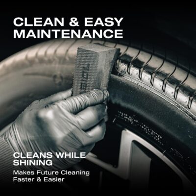 Nasiol DetailerShine Tire Gel, Long Lasting Shiny Tire Dressing, Deeper&Richer Black, Ultimate UV Protection, Easy Application, Non-Greasy Formula 16.9 fl oz - Image 5