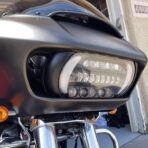 Headlight LED Road Glide Motorcycle, Daytime Running Side Lights for 2015 2016 2017 2018 2019 2020 2021 2022 2023 Headlamp Replacement accessories(Black) - Image 3