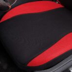Flying Banner Butterfly car seat Covers ful Set Fashion Universal Lady Woman Female Rear Bench Split Colorized (Full Set, Red) - Image 6