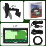 Tractor GPS Navigator for Precision Farming, GNSS Agricultural Farming Navigator with 9" Touch Screen Suitable for Spraying Plowing and Sowing Farmland Activities Automatic Positioning - Image 7