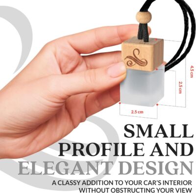 Inspired by Inv.ictus Car Air Freshener for Men | Long Lasting Luxury Diffuser | Automotive Scent Perfume | Vent Clip Auto Air Freshener | Odour Eliminator Technology | Masculine Diffuser Scents 8ML - Image 2