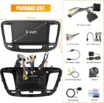 Car Radio for Chrysler 200 200C 2015-2017, 4GB RAM + 64GB ROM 9” HD Touchscreen Car Stereo – Android 12 System, Wireless CarPlay & Android Auto, GPS Navigation & Bluetooth, Back-up Camera, FM Radio - Image 8