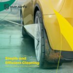 YHTAUTO Mud Flaps Splash Guards Fits Ford Escape 2013-2019 Sport Utility (Without Running Board), Mudguards Mudflaps Accessories for Cars Wheel Protector with Hardware Kit, Front & Rear 4Pcs Set - Image 6