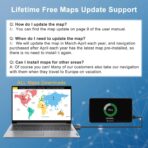 Car GPS Navigation, Latest 2025 Map 7-Inch GPS Navigation System for Car with Turn-by-Turn Directions, Touchscreen Display, Windshield Mount，Pre-Installed North America Lifetime map Free Update - Image 6