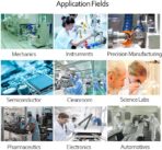 AAwipes Lint Free Wipes Cleanroom Wipes Nonwoven Auto Paint Prep Cellulose/Polyester Blend (9"x9" 300 Pcs, 56 GSM) General Purpose Lab Use (NW05609) - Image 7