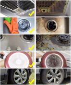 [3 Pack] Auto Detailing Drill Brush Set, Wheel Cleaner Brush, Car Cleaner Wash Brush Supplies Kit Fit Tire, Car Mats, Floor Mat, Bathroom and Auto Power Scrubber Brush Cleaning Sets - Image 4