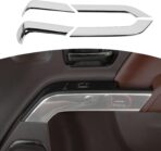 RT-TCZ for Chevy Silverado Chrome Inner Door Handle Panel Trim Cover for Chevrolet Silverado GMC Sierra 2014-2018 Chrome Interior Accessories 4pcs (Only for Crew Cab)