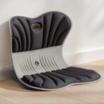 CabSupport Ergonomic Lumbar Support Seat Cushion M1 Plus - Posture Correction Spineseat for Office Chair, Car, Home with Breathable Memory Foam