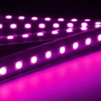 Car LED Strip Light, EJ's SUPER CAR 4pcs 48 LED Car Interior Lights Under Dash Lighting Waterproof Kit,Atmosphere Neon Lights Strip for Car,DC 12V(Pink) - Image 4