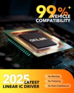 OXILAM H11/H8/H9 LED Bulbs, 70,000LM 1300% Brighter 6500K Cool White Driving Bulbs, 60,000Hrs Lifespan, IP68, 1:1 Size, Anti-Flicker Fog Light, Plug & Play, Pack of 2 - Image 6