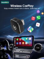 Wireless CarPlay Adapter for Apple iPhone - Multi-User Seamless Connection for Convert Wired to CarPlay Wireless Adapter - No Latency from iOS 10+ to Screen w/USB C - Image 2