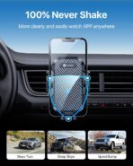 andobil 2026 Upgraded Car Phone Holder Mount, Military-Grade Phone Holders for Your Car Vent Ultra-Stable Metal Clip Universal 360° Cell Phone Car Mount for iPhone 17 Pro Max 16/15/14/13/12/ Samsung - Image 3