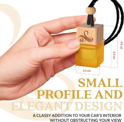 Inspired by One Million Car Air Freshener for Men | Long Lasting Luxury Diffuser | Automotive Scent Perfume | Vent Clip Auto Air Freshener | Odour Eliminator Technology | Masculine Diffuser Scents 8ml - Image 6