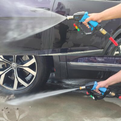 GDHXW 5000 PSI High Power Pressure Washer Gun with Swivel,with Foam Cannon 2 Adapter 5 Pressure Washer Nozzles - Image 5