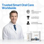 usmile C10 Portable Water Flosser – Travel-Friendly, 95-Day Battery, 4 Modes, 360° Nozzle, 180ml Tank, IPX7 Waterproof, Dentist-Recommended for Braces, Implants & Sensitive Gums (White) - Image 3