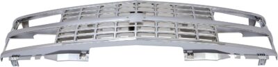 ALMULOO Front Grill Compatible with 1992-1993 Chevy Chevrolet Blazer/C/K1500/2500 Suburban | 1988-1993 Chevrolet C/K1500/2500/3500 Replacement for GM1200142 Front Grille Plastic(ABS) Chrome Silvery - Image 7