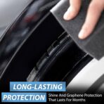 Torque Detail Graphene Tire Shine Spray - Long Lasting Deep Black Shine with No Sling - Graphene Protection Against UV Rays, Fading & Yellowing - Image 5