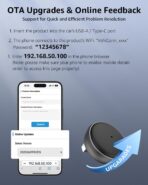 Wireless CarPlay Adapter, 2026 Upgraded Enhanced 50% Smaller, Convert Wired to CarPlay Wireless, Plug & Play Adapter, Fast Auto-Connect, No Latency, Compact Design for Apple iPhone iOS 10+ - Image 8