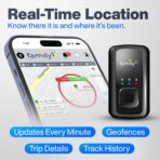 Family1st GPS Tracker Device for Vehicles, Cars, Loved Ones, Up to 30 Day Battery with Waterproof Case Magnetic, Real-Time Tracking with App. Subscription Needed. - Image 4