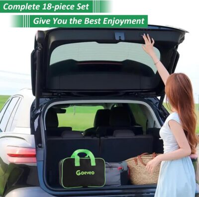 18PCS Car Detailing Brush Set, Car Interior Detailing Kit for Cleaning Interior, Exterior, Wheels, Dashboard, Upholstery Care, Professional Car Care Kit for Car Owners and Enthusiasts - Image 7