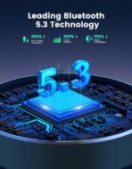 RIWUSI Bluetooth AUX Adapter for Car, [Plug and Play] Bluetooth 5.3 Receiver, 3.5mm AUX Car Adapter for Home Stereo/Speakers/Wired Headphones, Hands-Free Calls, Dual Connection, Hi-Fi Music - Image 4