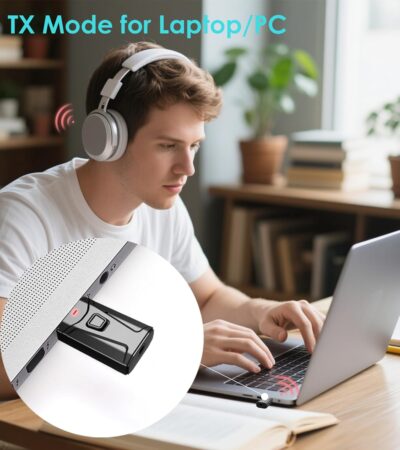 Tsnam USB Bluetooth Adapter for Car, Bluetooth Transmitter Receiver Plug & Play, 3.5mm AUX Wireless Audio Adapter for TV, Headphone, PC, Stereo - Image 5