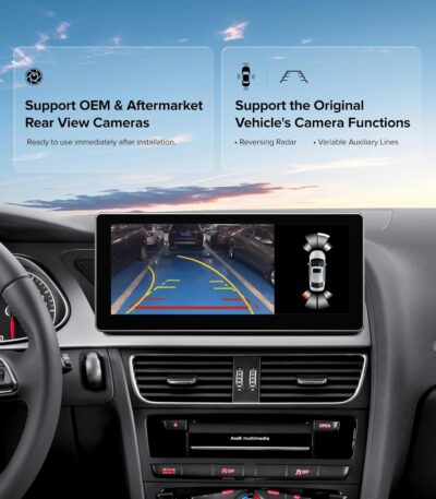 10.25" Linux Car Stereo for Audi A4 B8 S4 A5 S5 RS5 (2009-2016) Audi Multimedia MMI System - Wireless CarPlay Android Auto Head Unit, 1920x720 IPS Touch Screen, Retains Factory Knob Control - Image 9